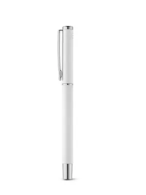 DANEY. Roller en aluminium recyclé (100% rAL) avec clip – Blanc