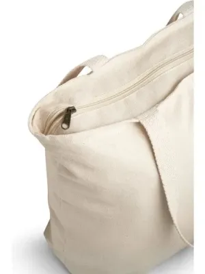 HACKNEY. 100% cotton bag with zipper (280 g/m²)