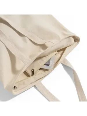 HACKNEY. 100% cotton bag with zipper (280 g/m²)