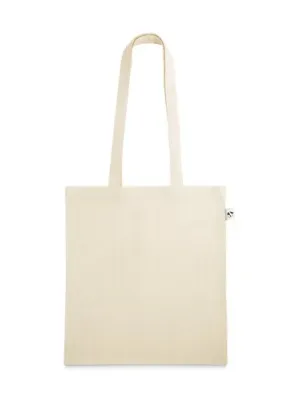 LEON. Bolsa 100% algodón orgánico (140 g/m²) – Naturel clair