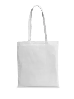 WHARF. Bolsa de algodón 100% (100 g/m²) – Blanc