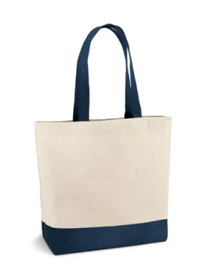 EDMONTON. Bolsa de lona 100% algodón (280 g/m²) – Bleu
