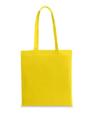 WHARF. Bolsa de algodón 100% (100 g/m²) – Jaune