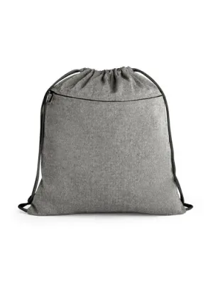 CHANCERY. Sac à cordelettes en coton recyclé (70%), polyester (30% rPET) (140 g/m²)