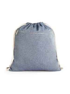 CHANCERY. Sac à cordelettes en coton recyclé (70%), polyester (30% rPET) (140 g/m²)