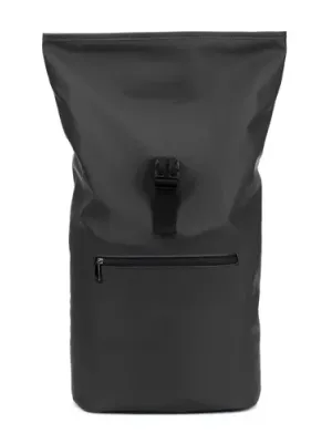 PORTLAND. The PU roll top backpack with a 16" laptop pocket