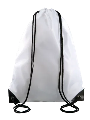 Sac à dos avec cordelettes – White