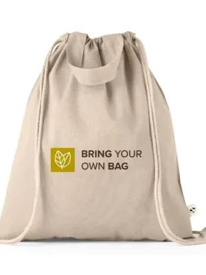 RISSANI. Sac à dos avec coton recyclé (70%) et polyester (30% rPET) (140 g/m²)
