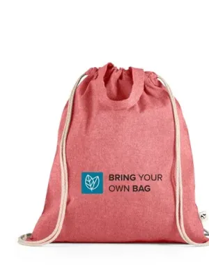 RISSANI. Sac à dos avec coton recyclé (70%) et polyester (30% rPET) (140 g/m²)