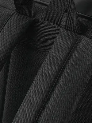 Sac à dos avec rabat roll-top en polyuréthane mat