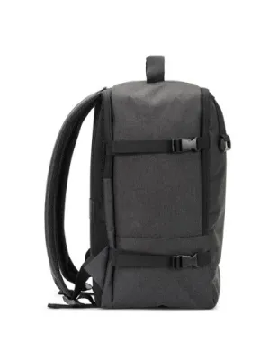 CIES. Backpack made from high-density 600D recycled polyester, meeting airline size requirements