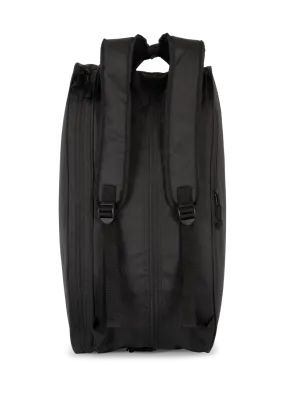 Mochila de pádel reciclada con portaraquetas – Black