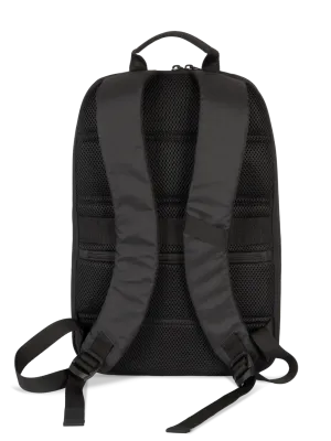 Sac à dos de travail porte-ordinateur recyclé – Black