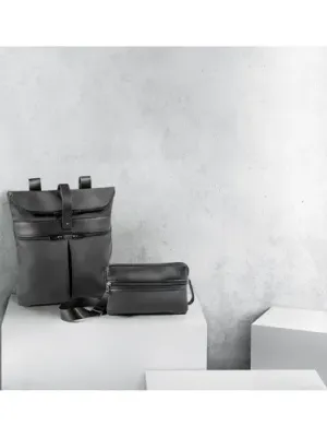 ROVER BACKPACK. Sac à dos en microfibre et PU