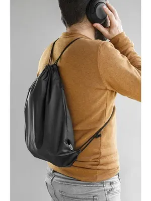 PEMBA. Sac-à-dos ficelle en polyester recyclé (100% rPET) 190T
