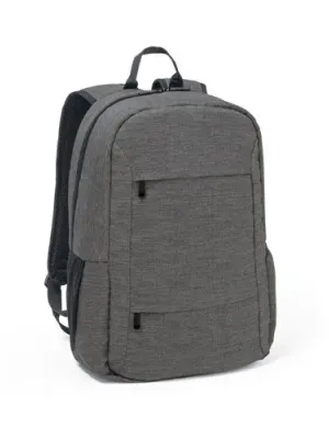 BUSINESS. Sac à dos ordinateur en polyester recyclé 300D – Gris foncé