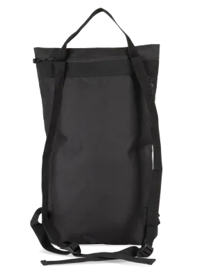 Mochila plana reciclada de estilo urbano – Black