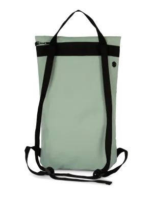 Mochila plana reciclada de estilo urbano – Sage