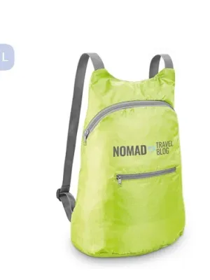 BARCELONA. 210D ripstop polyester foldable backpack