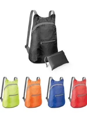 BARCELONA. 210D ripstop polyester foldable backpack