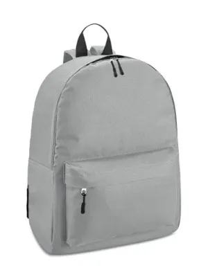 BERNA. 600D polyester backpack – Gris clair