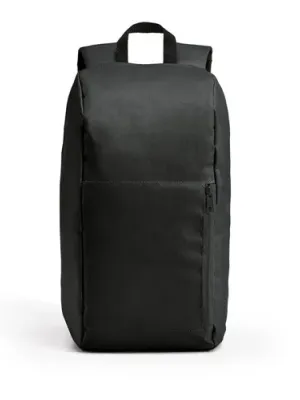 LUGANE. Sac à dos polyester 600D – Noir