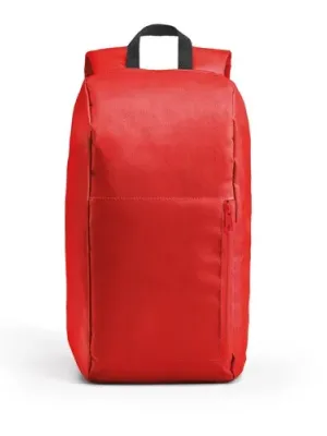 LUGANE. Sac à dos polyester 600D – Rouge