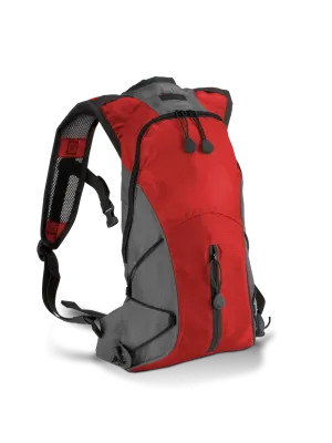 Hydra backpack – Red / Dark Grey
