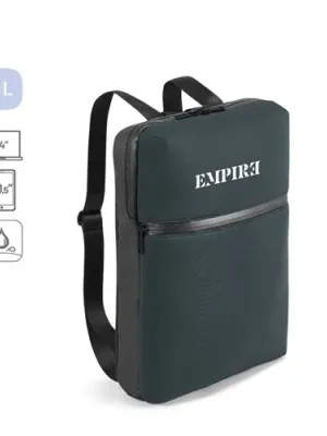 URBAN BACKPACK. 14'' laptop backpack in soft shell and tarpaulin