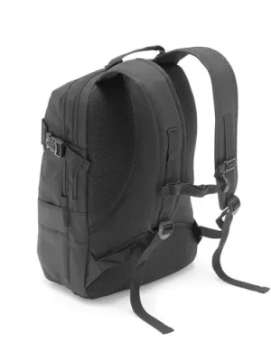ZIPPERS BPACK. 15'6" Laptop backpack in 300D polyester and 840D jacquard