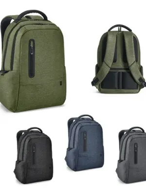 BOSTON. Sac à dos pour ordinateur portable 17'' en Nylon 2Tone imperméable