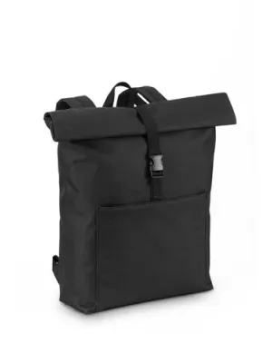 ATENAS. 17'3" Laptop backpack in 600D 17'3" – Noir