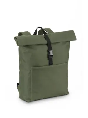 ATENAS. 17'3" Laptop backpack in 600D 17'3" – Vert foncé