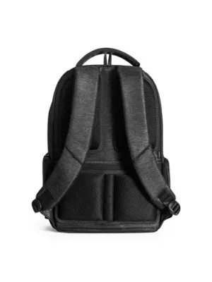 RE-BOSTON. Mochila para portátil de nailon reciclado resistente al agua 2Tone con compartimento 210D