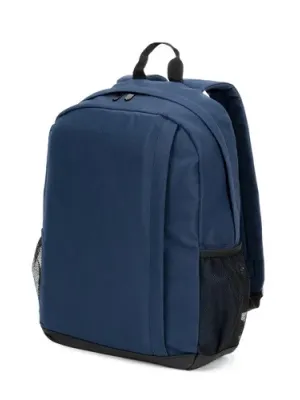 LIVERPOOL. High Density 600D Recycled Polyester Laptop Backpack 15" – Bleu