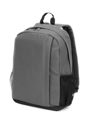 LIVERPOOL. High Density 600D Recycled Polyester Laptop Backpack 15" – Gris