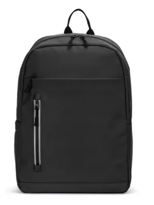 NOUMEA. Mochila para portátil de PU (16"), con cremalleras resistentes al agua