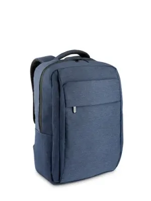 COVENTRY. Sac à dos pour ordinateur portable entièrement rembourré en polyester recyclé haute densité 300D et doublure en – Bleu marine