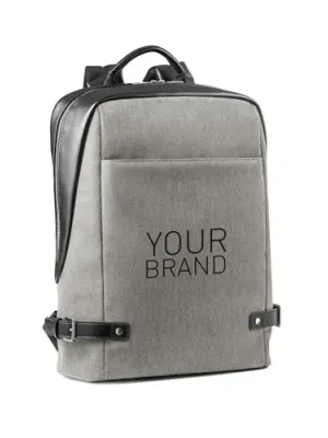 DIVERGENT BACKPACK II. Backpack for laptop up to 15'6'' in fabric and PU