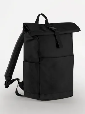 Sac à dos Roll Top recyclé – Black