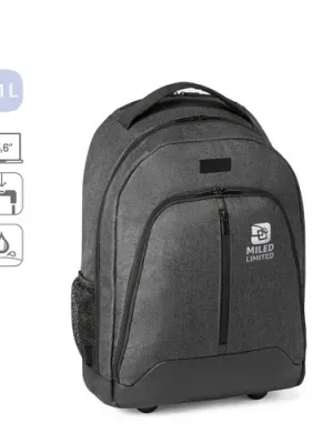 EINDHOVEN. Sac à dos trolley pour ordinateur portable 15'6'' en polyester 600D