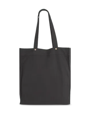 Sac à main à double poche frontale – Washed black