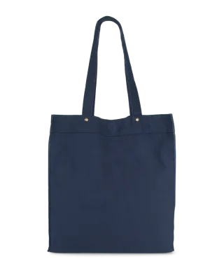 Sac à main à double poche frontale – Washed navy