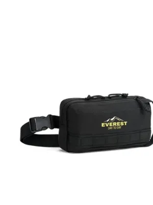 EDINBURGH. Waist bag in high-density 600D recycled polyester and 210D recycled polyester lining