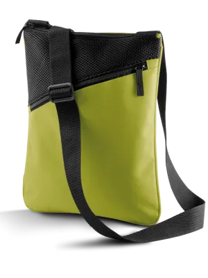 Tablet/document shoulder bag – Burnt Lime