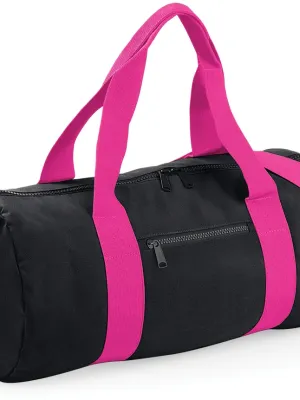 Sac baril original – Black / Fuchsia