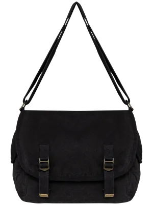Sac besace écoresponsable délavé – Washed black