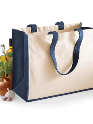 Classic jute tote bag