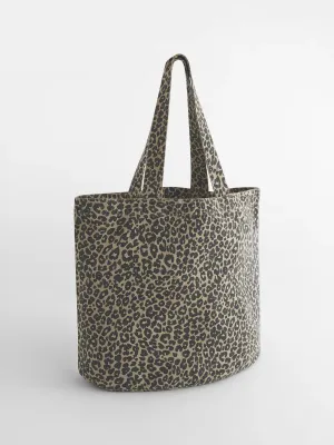Bolsa de lona con estampado de leopardo – Vintage leopard print