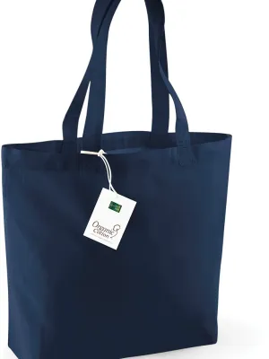 Organic cotton shopping bag – Navy